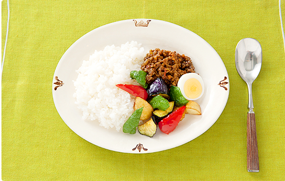 野菜たっぷりカレー